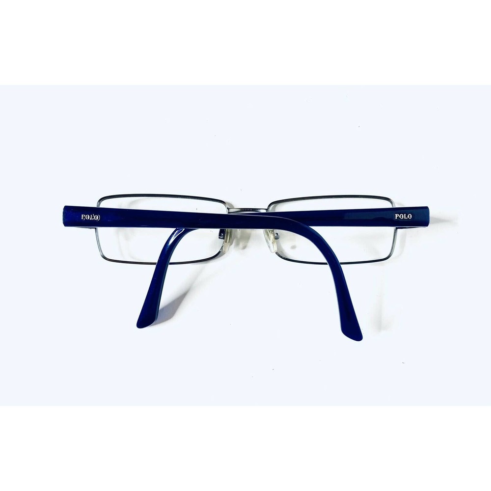 Polo Ralph Lauren Silver Rectangular Frame Glasses - image 7